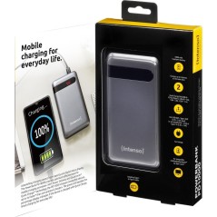 Intenso Powerbank PD10000 - 10000mAh Black Power Bank | Compact & Fast Charging Solution